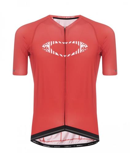 OAKLEY ICON JERSEY RED LINE, vel.XL - cyklistický dres