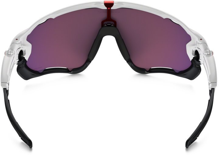 OAKLEY Jawbreaker leštené biele slnečné okuliare - PRIZM road