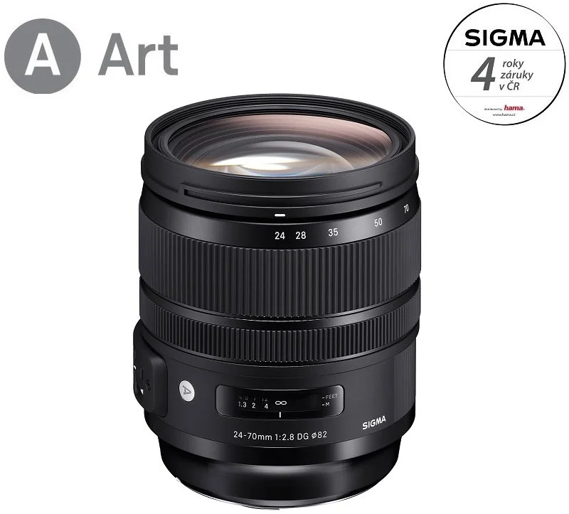 Objektív SIGMA 24-70/2,8 DG OS HSM ART pre Canon