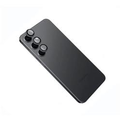 Ochranná skla čoček fotoaparátů FIXED Camera Glass pro Samsung Galaxy S24+, černá