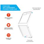 Ochranné pouzdro FIXED Pure pro Samsung Galaxy Z Flip5 5G, čiré