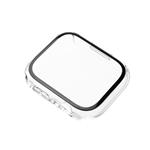 Ochranné pouzdro FIXED Pure s temperovaným sklem pro Apple Watch 44mm, čiré
