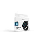 Ochranné pouzdro FIXED Pure+ s temperovaným sklem pro Apple Watch Series 7 45mm, černé