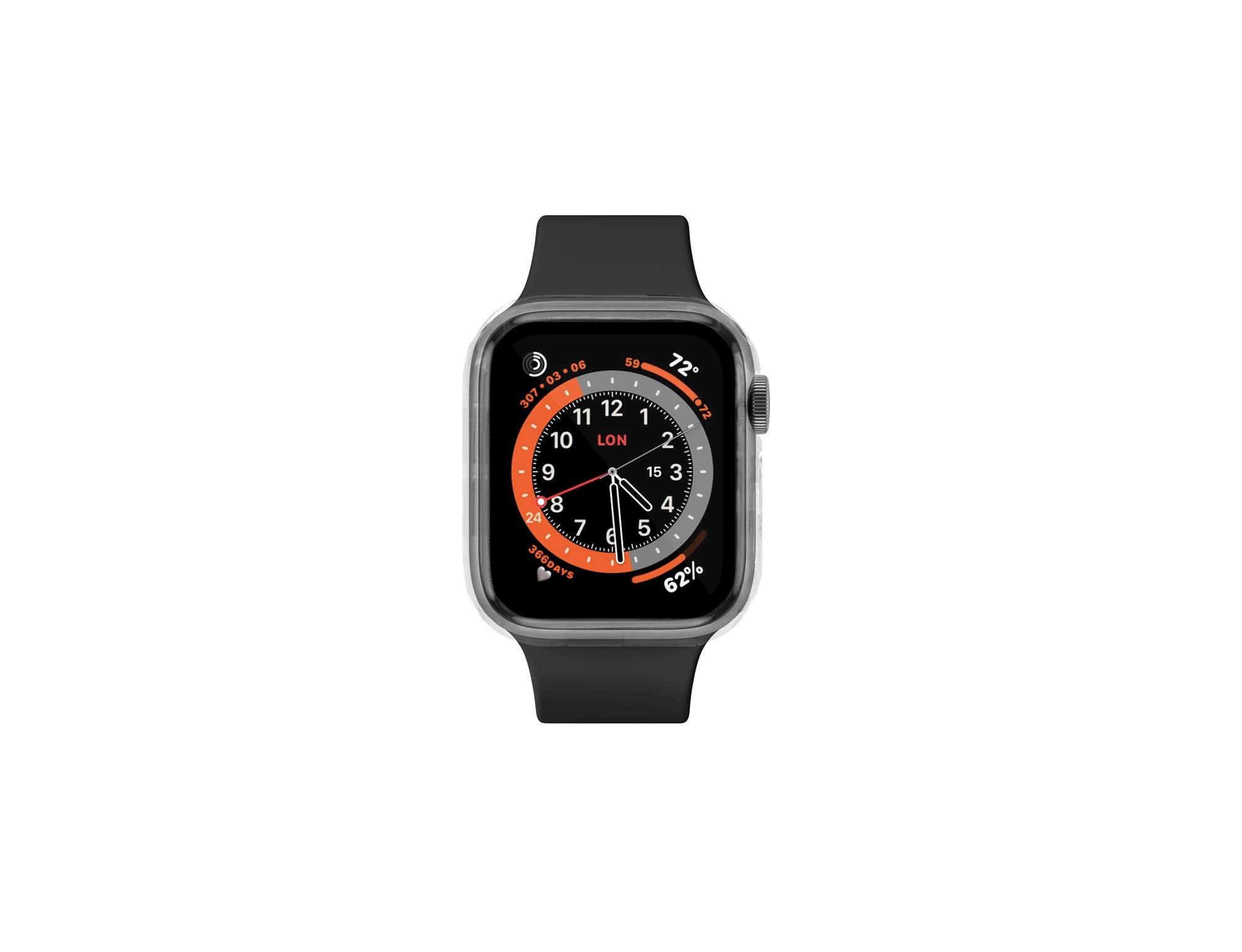 Ochranné puzdro FIXED Pure s tvrdeným sklom pre Apple Watch 40 mm, číre