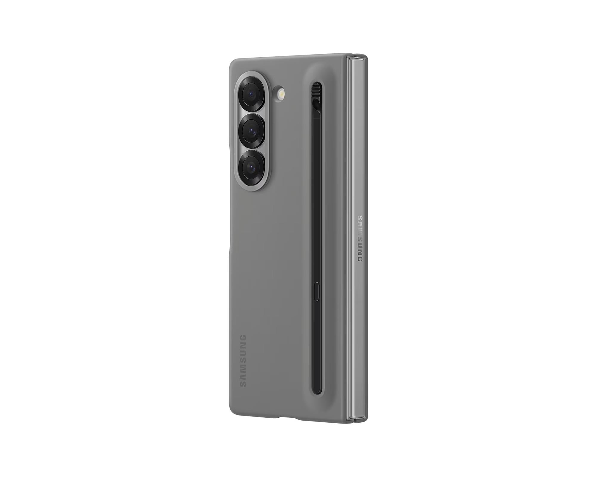 Ochranné puzdro Samsung s perom S Pen pre Z Fold6 sivé
