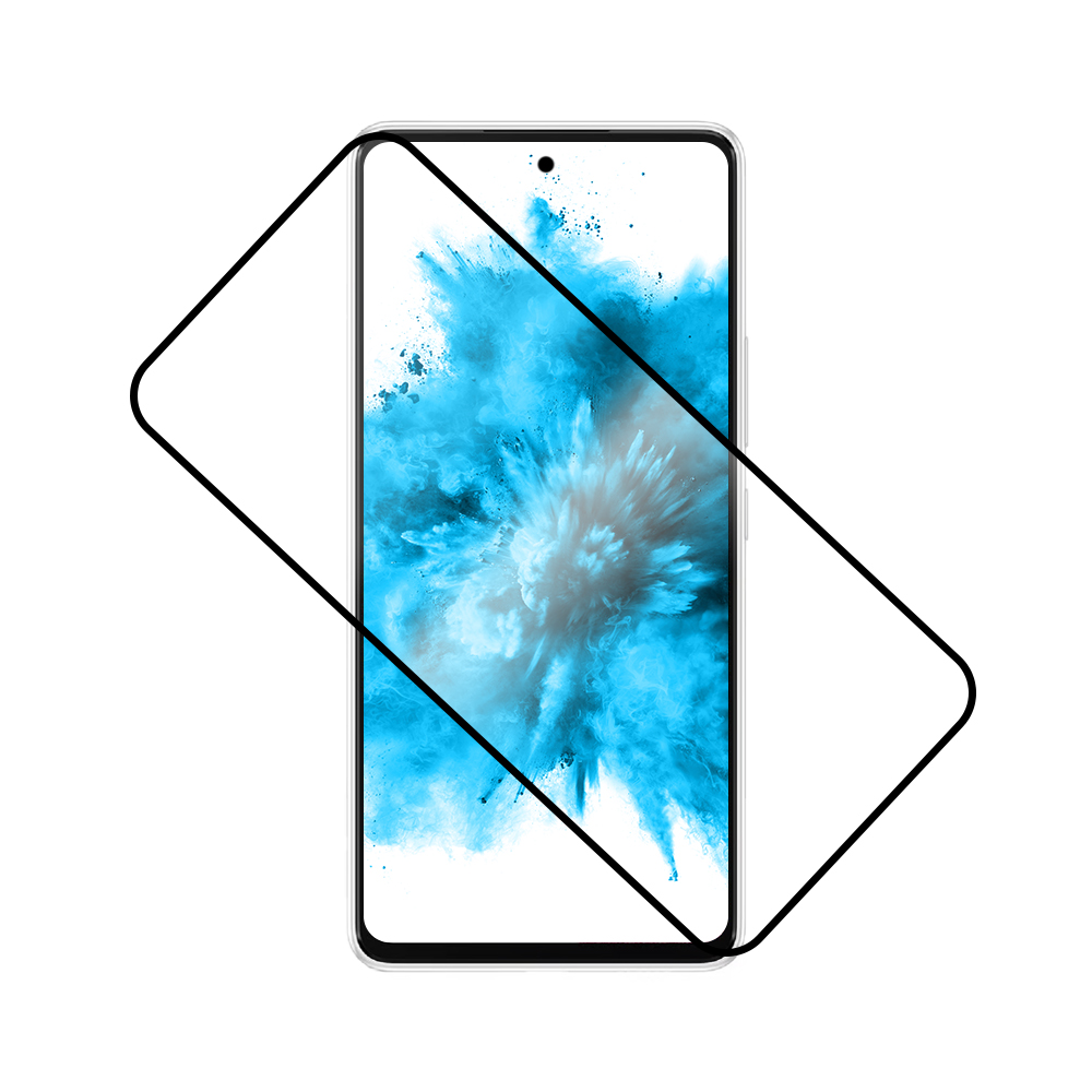 Ochranné sklo FIXED Full-Cover pre Samsung Galaxy A36 5G/A56 5G, čierne