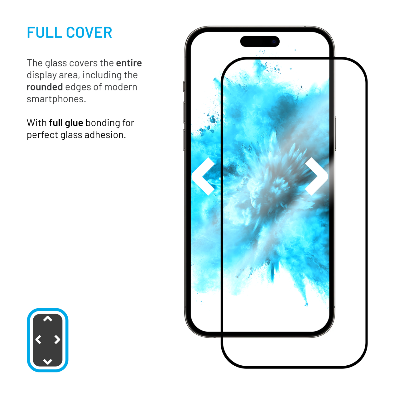 Ochranné sklo FIXED Full-Cover pre Samsung Galaxy Xcover 7 Pro, čierne
