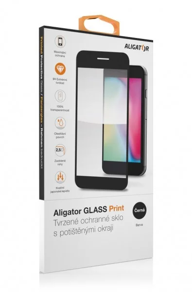 Ochranné sklo GLASS PRINT Infinix Note 30 Pro, čierne