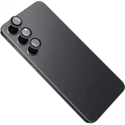 Ochranné sklo na objektív fotoaparátu FIXED Camera Glass pre Samsung Galaxy S24+, čierne