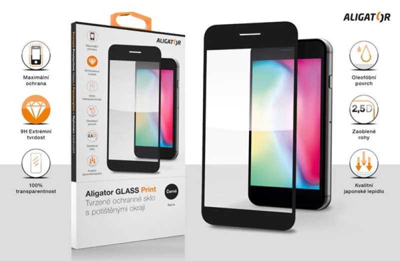 Ochranné tvrdené sklo ALIGATOR PRINT Samsung A42, 5G GLP0115