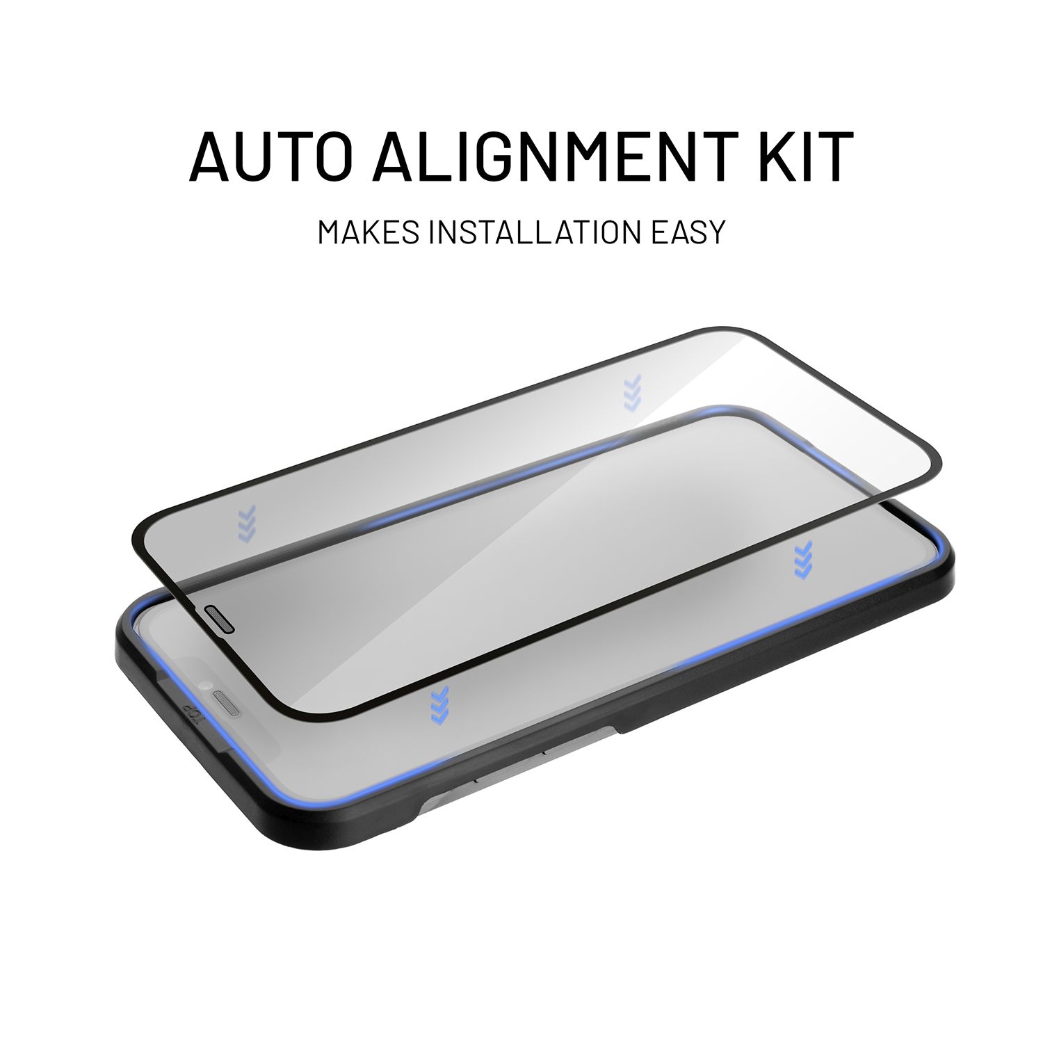 Ochranné tvrdené sklo FIXED 3D Full-Cover s aplikátorom pre Apple iPhone XR/11, čierne