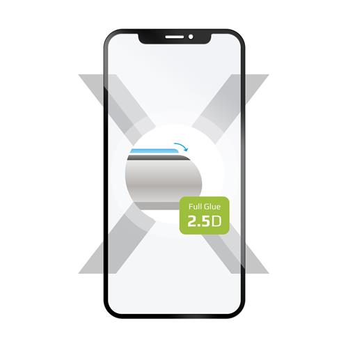 Ochranné tvrdené sklo FIXED Full-Cover pre Infinix Hot 20i, lepidlo na celý displej, čierne