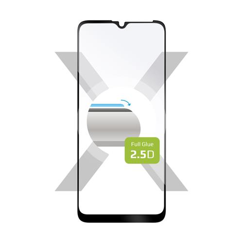 Ochranné tvrdené sklo FIXED Full-Cover pre Motorola Moto G50/G50 5G, celoplošne lepiace, čierne