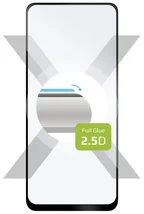 Ochranné tvrdené sklo FIXED Full-Cover pre Realme GT 5G, lepenie cez celý displej, čierne FIXGFA-699-BK