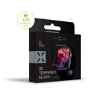 Ochranné tvrzené sklo FIXED 3D Full-Cover pro Apple Watch 42mm s aplikátorem, s lepením přes celý displej, černé