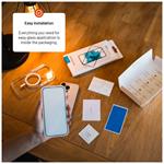Ochranné tvrzené sklo FIXED Full-Cover pro Motorola Moto G15/Power, černé