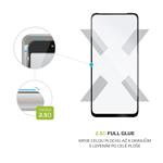 Ochranné tvrzené sklo FIXED Full-Cover pro Realme C21, lepení přes celý displej, černé