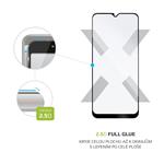 Ochranné tvrzené sklo FIXED Full-Cover pro Samsung Galaxy A02s, lepení přes celý displej, černé