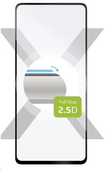 Ochranné tvrzené sklo FIXED Full-Cover pro Samsung Galaxy A42 5G, lepení přes celý displej, černé FIXGFA-626-BK