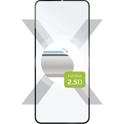 Ochranné tvrzené sklo FIXED Full-Cover pro Xiaomi POCO C50, lepení přes celý displej, černé