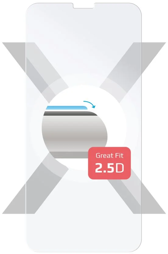 Ochranné tvrzené sklo FIXED pro Apple iPhone 15 Plus, čiré