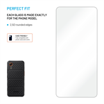 Ochranné tvrzené sklo FIXED pro Samsung Galaxy Xcover 7 Pro, čiré