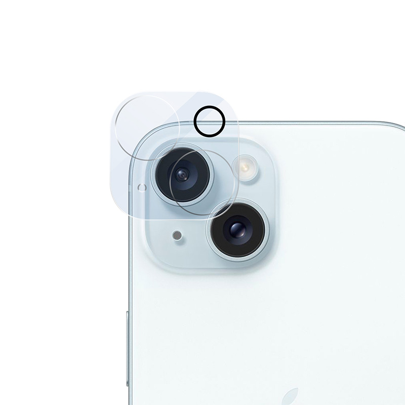 Ochranný kryt objektívu fotoaparátu Epico iPhone 15/15 Plus