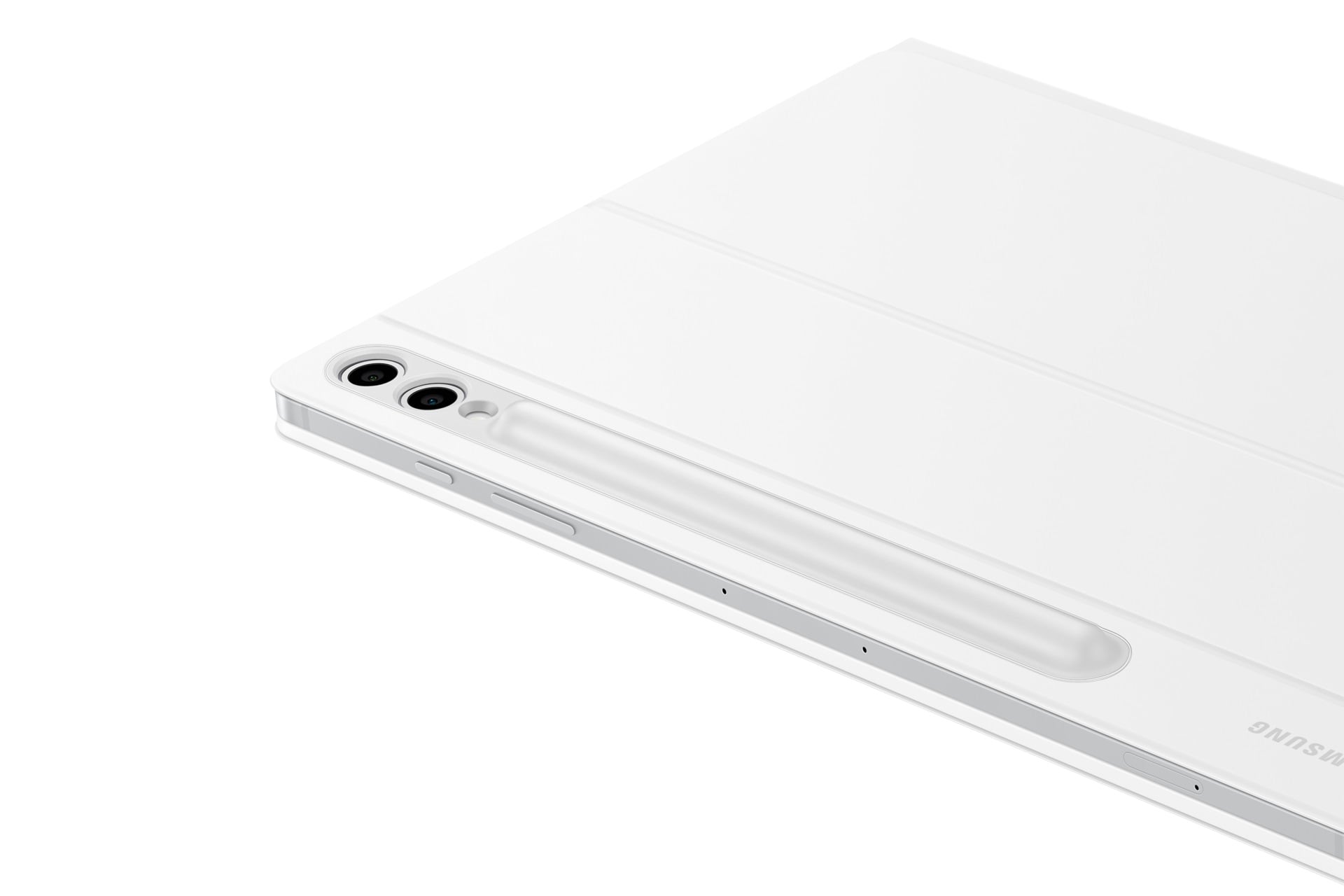 Ochranný kryt Samsung s klávesnicou a touchpadom pre Tab S10+/S9+/S9 FE+ biely