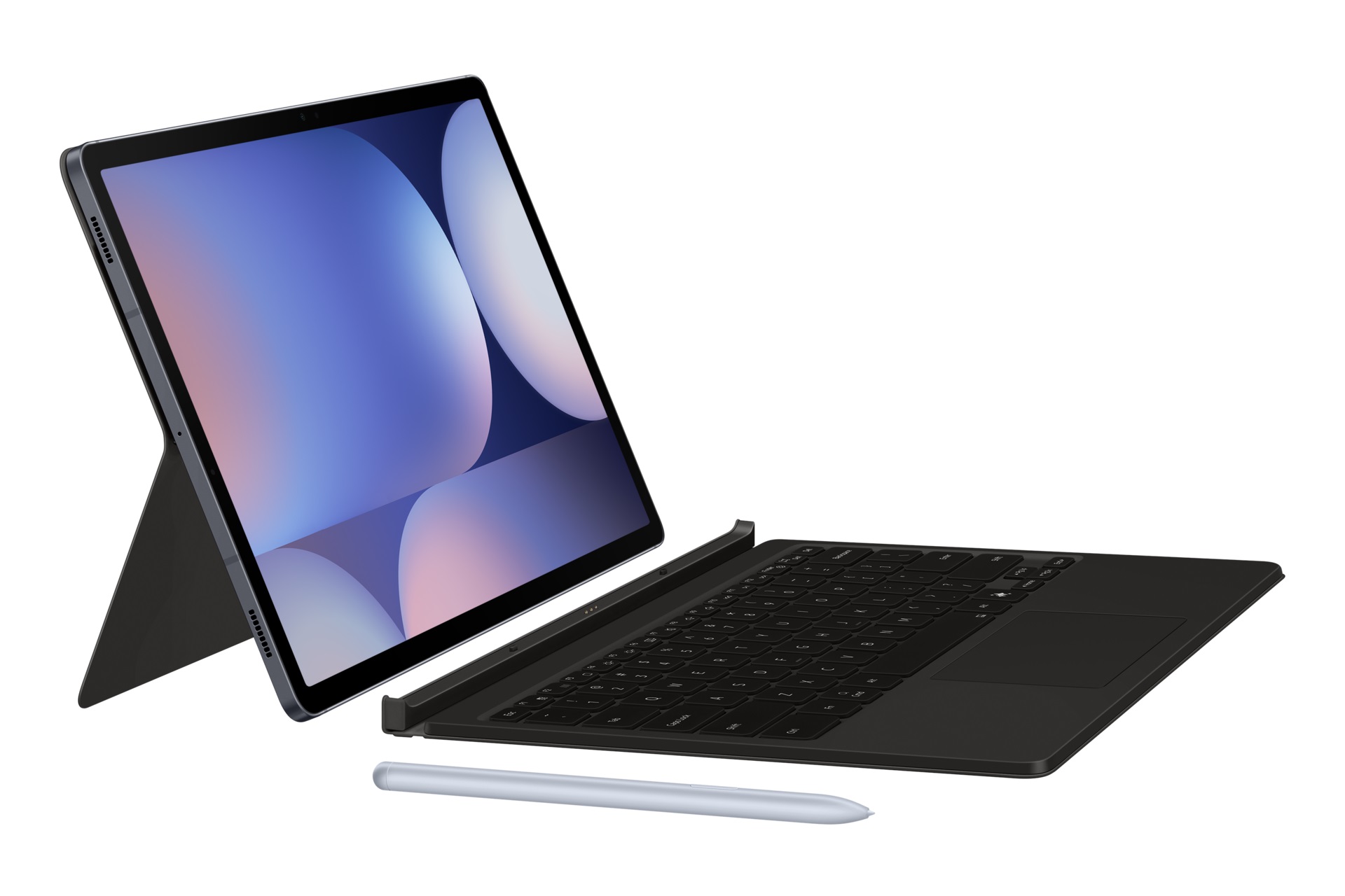 Ochranný kryt Samsung s klávesnicou a touchpadom pre Tab S10+/S9+/S9 FE+ čierny