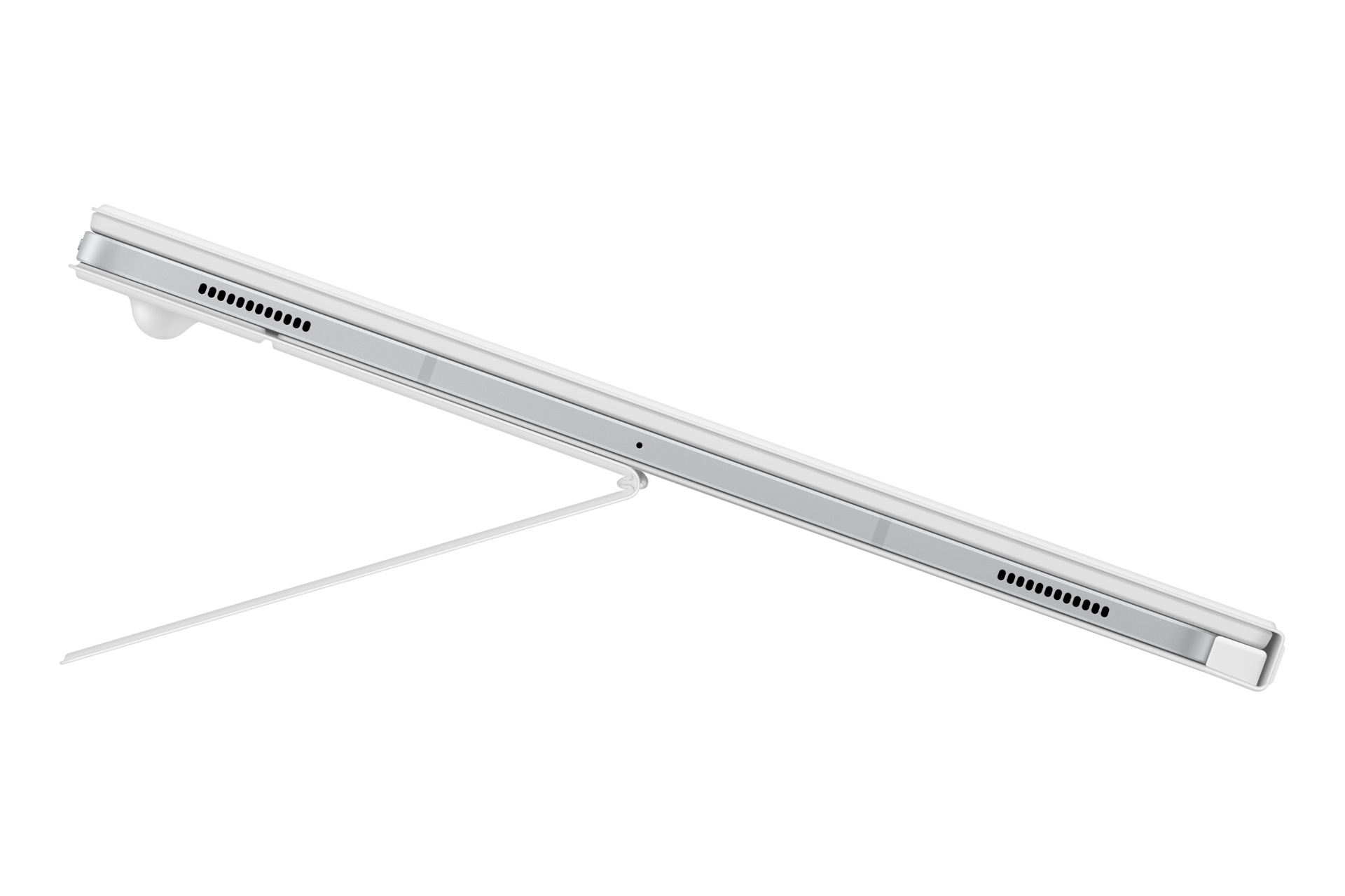 Ochranný kryt Samsung s klávesnicou a touchpadom pre Tab S10 Ultra/S9 Ultra biely