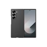 Ochranný kryt Samsung z vegánskej kože pre Z Fold6 sivý