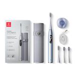 Oclean X Pro Digital Set Silver pouzdro a sonický kartáček, stříbrný