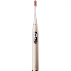 Oclean X Pro Digital Silver sonický kartáček, zlatý
