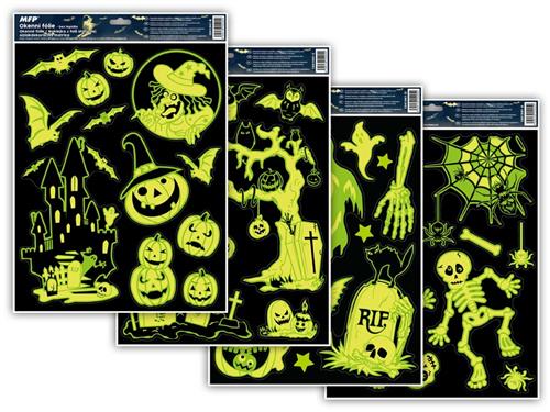 Okenná fólia Halloween HA002 30x42cm