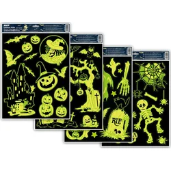 Okenní fólie halloween svítící HA002 30x42cm