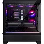 Okná z tvrdeného skla Phanteks XT View, D-RGB, čierne