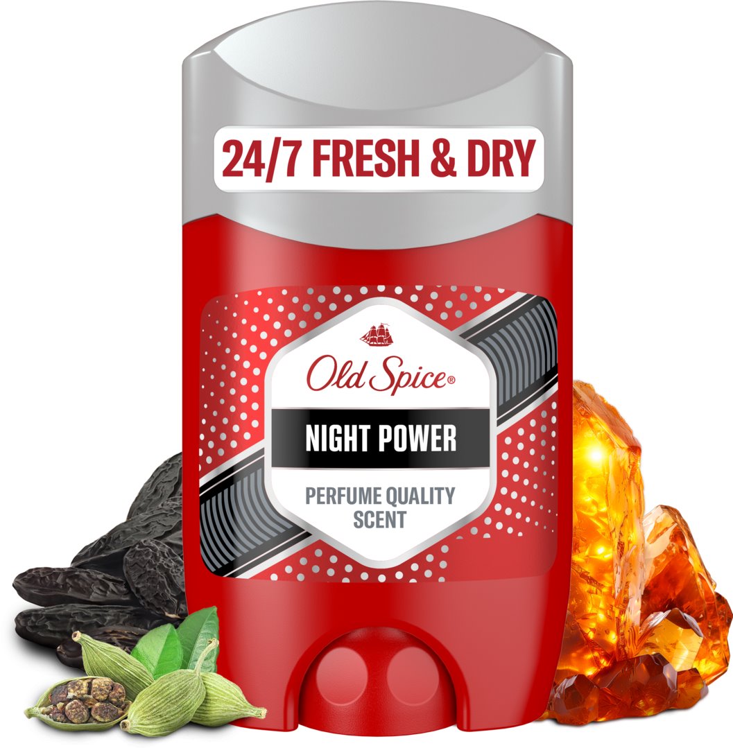 Old Spice antiperspirant stick tuhý Night Power 50ml