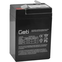 Olovená batéria Geti 6V 4,55Ah