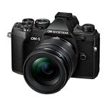 OM System mirrorless OM-5 černý + objektiv M.Zuiko Digital 12-45mm F4 PRO