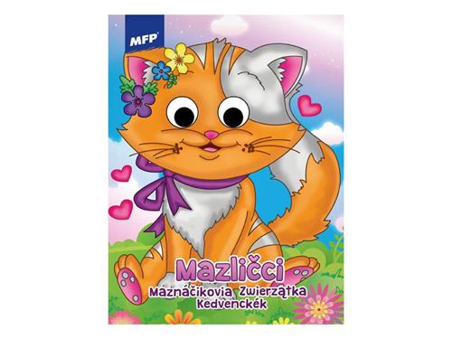 Omalovánky A4 maska Mazlíčci  210x276mm/16