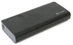 OMEGA powerbank 8000mAh Mini s LED svítilnou, černo-šedá