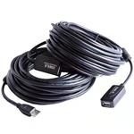 Opakovač a predlžovací kábel PremiumCord USB 2.0 A/M-A/F 10 m