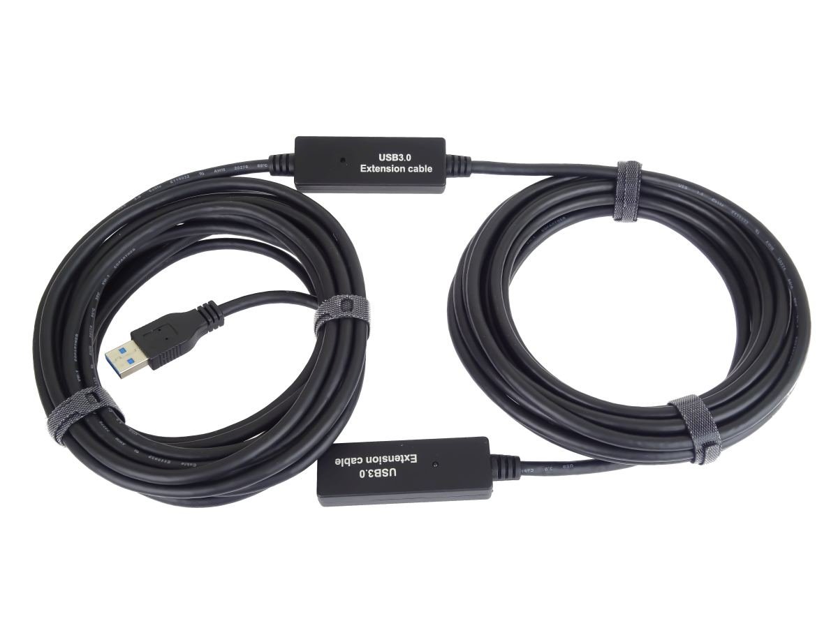 Opakovač a predlžovací kábel PremiumCord USB 3.2 A/M-A/F 15 m