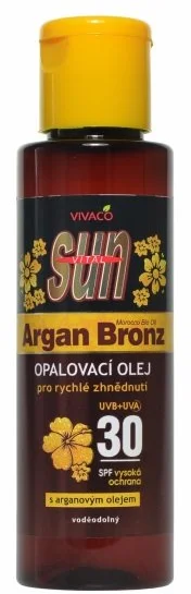 Opalovací olej Sun Vital s organickým arganovým olejom SPF 30, 100 ml