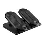 Opierka na nohy, FOOTPODIUM čierna, plast, ULTRADESK