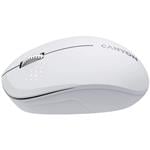 Optická bezdrôtová myš CANYON MW-4, 1200 dpi, 3 dpi, Bluetooth, batéria AA, biela
