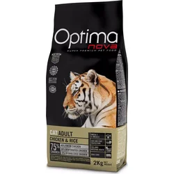OPTIMAnova Cat Adult Chicken & Rice 2 kg granule pro kočky