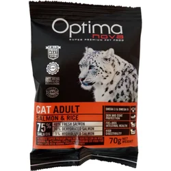 OPTIMAnova Cat Adult Salmon 70g vzorek granule pro kočky