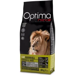 OPTIMAnova Cat Hairball 8 kg granule pro kočky