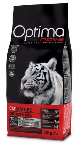 OPTIMAnova Cat Mature Urinary 8 kg granule pro kočky